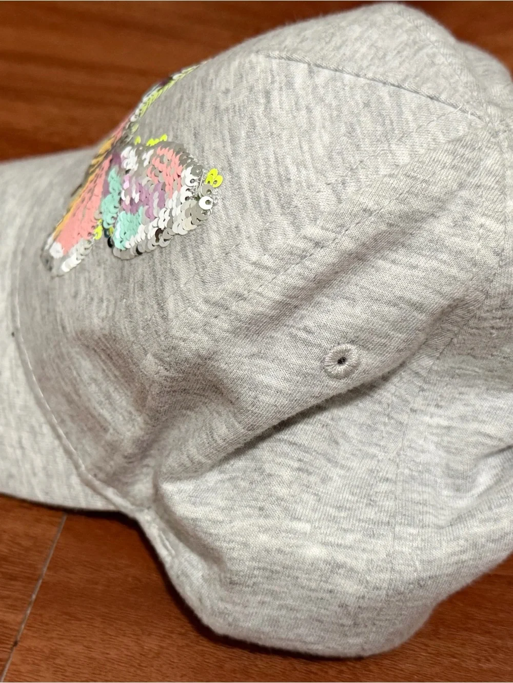 H&M Sequin Butterfly Cap 3-4 Y